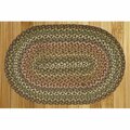 Capitol Earth Rugs Fir-Ivory Jute Braided Rug 02-051